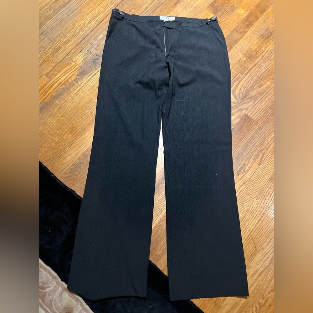 Armani exchange slacks black or really dark gray 32 regular
